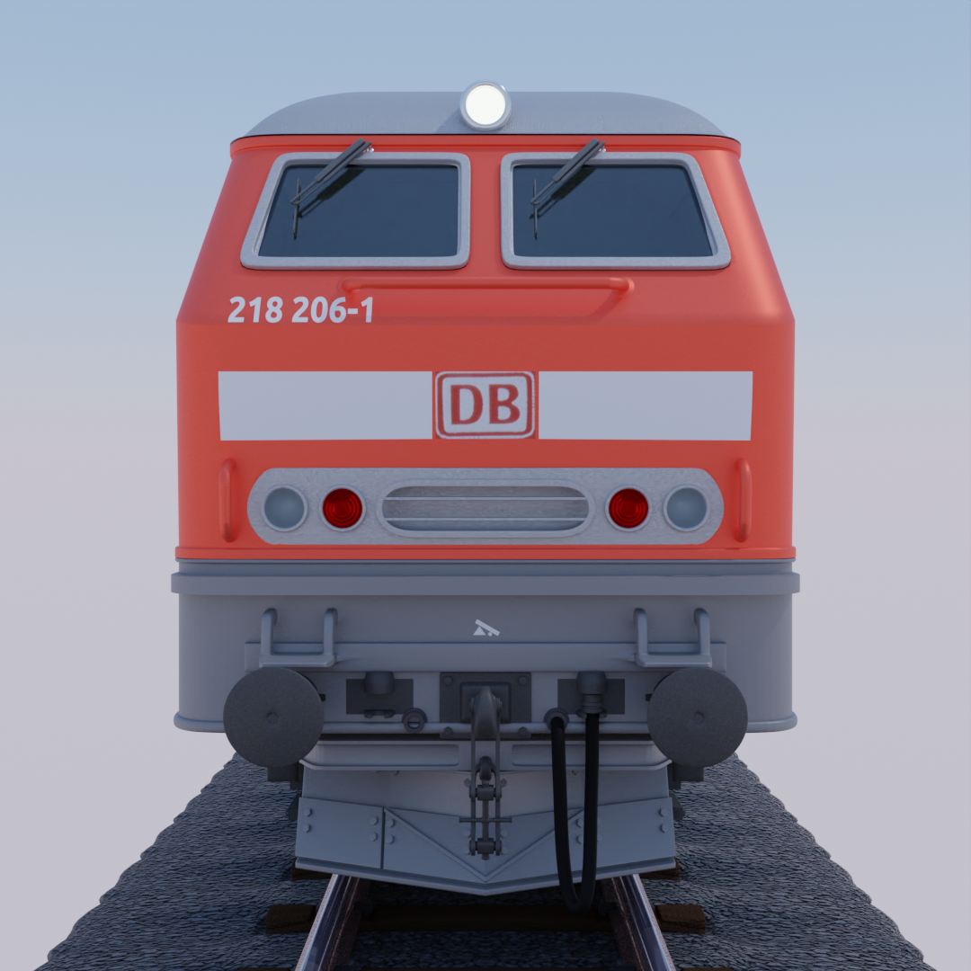 Locomotive diesel DB Classe 218 preview image 6